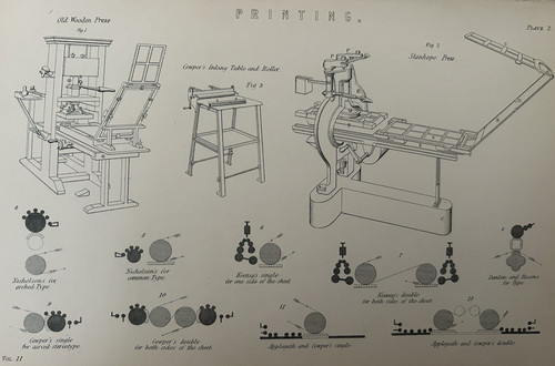 Stampa antica stanhope - stanhope, press
