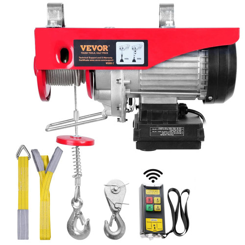 Paranco leva elettrico 850 w - paranco, a