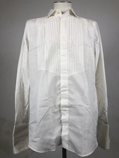 CERRUTI 1881 UOMO MAN CAMICIA SHIRT TG. 16/41 LINO LINEN CASUAL VINTAGE  COTONE