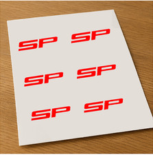 Adesivi moto - Ducati hypermotard sp - 6 adesivi SP
