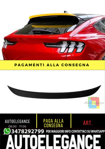Spoiler tetto nero - 💕,