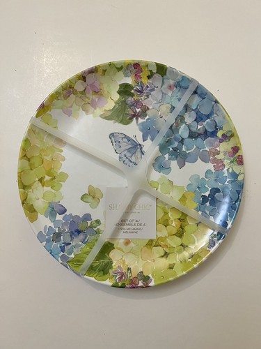 Set piatti ortensia farfalla - set,