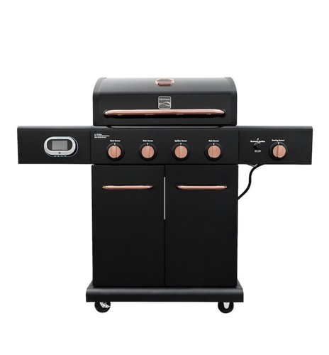 Smart gas grill with burner - gas,