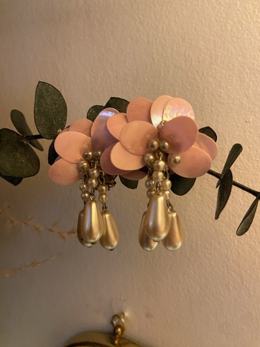 Orecchini clip vintage anni - a,