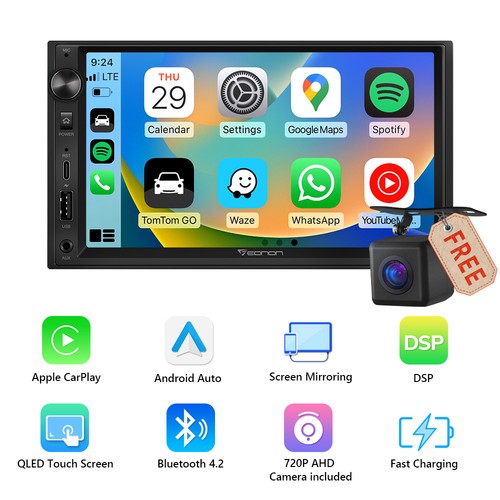 Autoradio qled android - autoradio, 7"