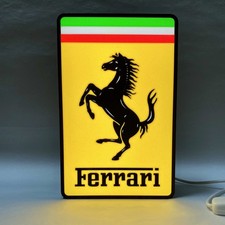 Scatola Luminosa Logo Ferrari