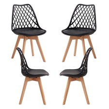 Set di 4 Sedie da pranzo con