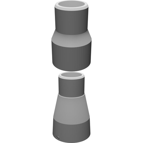 Adattatore tubo aspiratore - tubo,