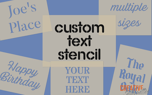 Stencil personalizzato - stencil,