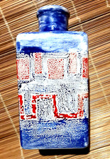 Bottiglia  Pop Art Anni'70-Ceramica Artistica