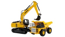 Set 2 in 1 autocarro con