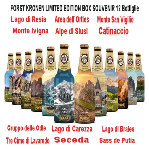Box birra forst 33cl edition - birra,