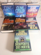 Lotto 7 Libri Rilegati  Clive