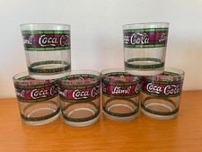 COCA COLA  SEI BICCHIERI VETRO