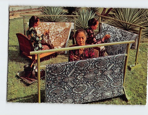 Cartolina realizzazione batik - cartolina,