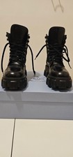 Scarpe anfibi prada nere - scarpe,