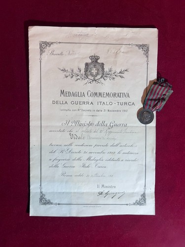 Regno italia tripoli medaglia - regno,