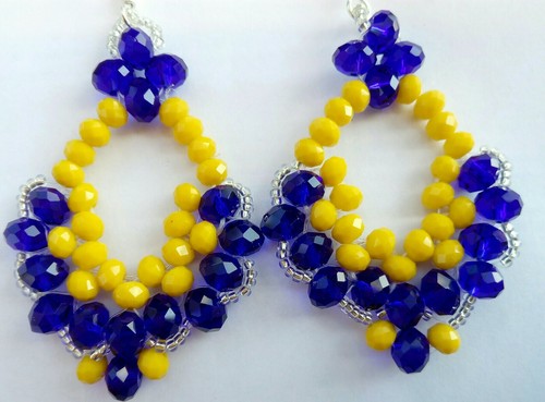 Orecchini handmade con - orecchini,