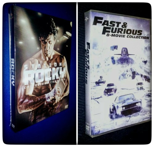 Rocky dvd fast e furious - dvd, +