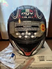 Casco AGV unisex policarbonato taglia XS per ragazzi di  10-12 anni.