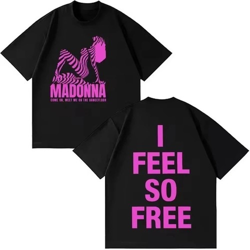 Maglietta madonna feel free - madonna,