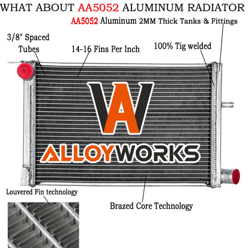 40mm noyau aluminium - 40mm, radiateur