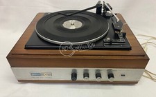 Giradischi vintage con coperchio Gemco Solid State Stereo Amplifier 43x36x13 cm