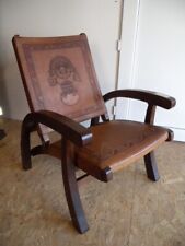 Poltrona poltrona lounge anni 60 Angel I. Pazmino Muebles de Estilo Inca teak n.215