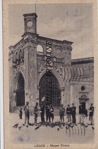 Lecce museo civico 1938 - lecce:,