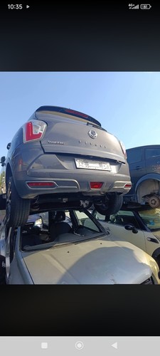 Paraurti posteriore ssangyong - paraurti,