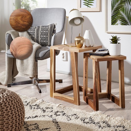 Finebuy set tavolini - set, 2