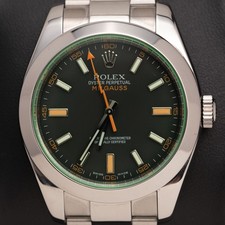 Rolex milgauss 116400gv - rolex,