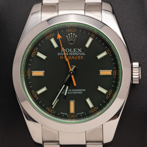 Rolex milgauss 116400gv - rolex,