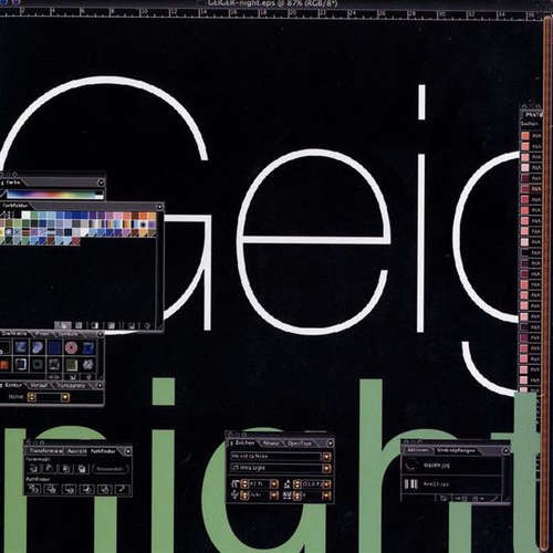 Geiger night electronic tech - -,
