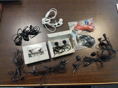 Stock auricolari vintage