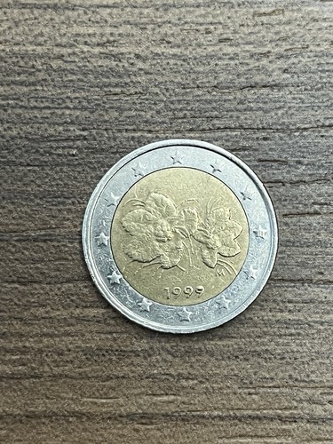 Moneta euro finlandia anno - moneta,