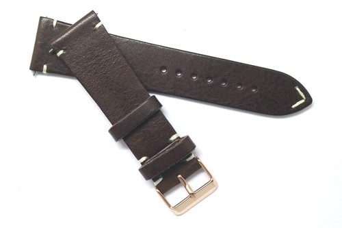 23mm brown white genuine - 23mm,