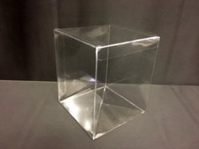 SET 10 PZ SCATOLA PVC BOMBONIERA12x12x12 BATTESIMO MATRIMONIO CRESIMA COMUNION