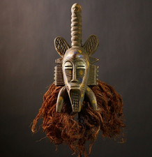 Maschera Senufo africana