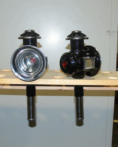 Coppia lampade carrozza - coppia,