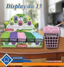 x Set 15 Pezzi Posacenere