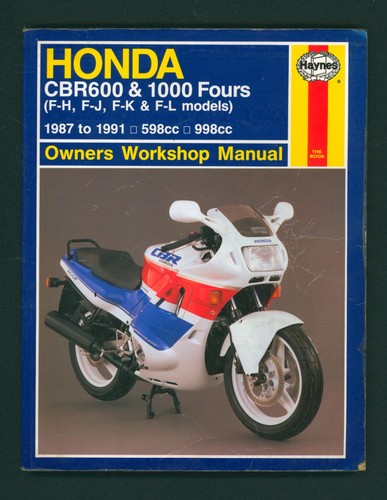 Honda cbr600f cbr1000f haynes - honda,