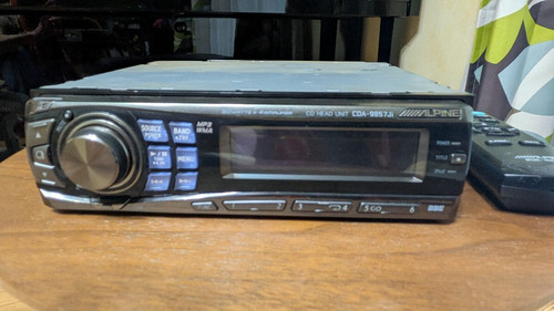 Alpine cda 9857ji 1din - cda-9857ji,