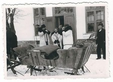 6/604 Foto Bor Serbia Rame Settore Minerario Cocchio Circa 1944