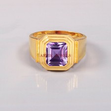 Naturale Ametista Gemma Con