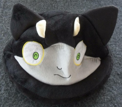 Blue exorcist plush hat - plush, kuro