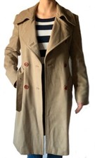 Sportmax by Max Mara Cappotto In Lana Vergine, Doppio Petto Con Cintura  Tg.42