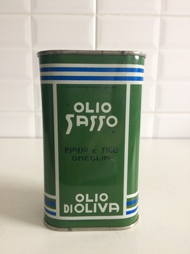 Lattina olio sasso vintage 2 - lattina, 1/2
