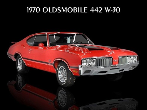 Insegna metallo oldsmobile - in,