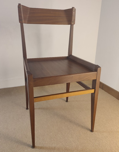 Sedia legno vintage anni - legno,